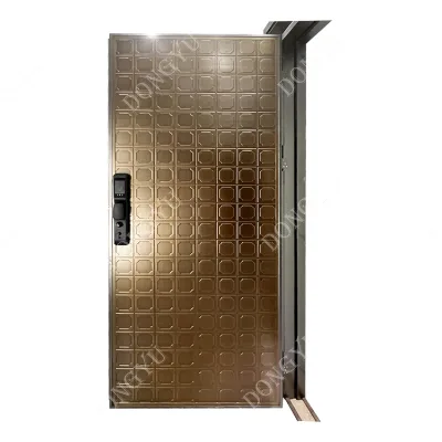 Michigan Hot Sale Exterior Modern Metal Custom Stainless Steel Security Doors for House Front Entry Swing Door