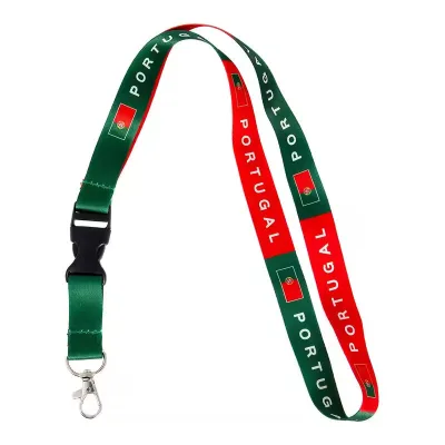 High Quality Mix Country Flag Football Lanyards for Mobile Phones Polyester National Flag Lanyard for Promotional Gift