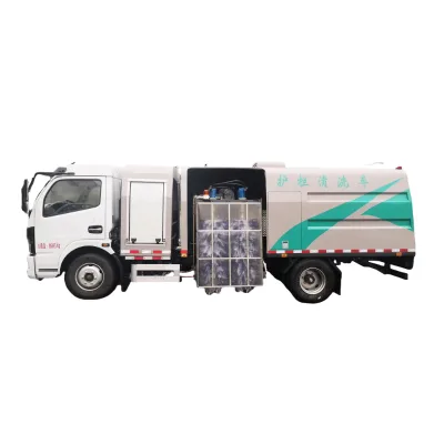 Eco-Friendly Pure Electric Guardrail Cleaning Vehicle: On-Board Technology for Seamless Highway Barrier Maintenance