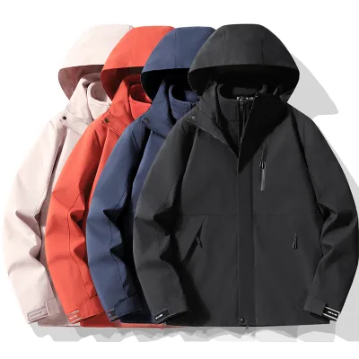 New Style Windproof Waterproof Fishing Hunting Hiking Camping Mountain Soft Shall Jacket Outdoor Jacket