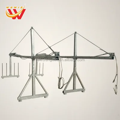 Competitive Price Galvanized Suspended Scaffold Work Platform, 2/3 Meter Hot-Dip Galvanized for Building Maintenance