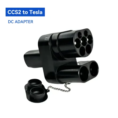 Dual Function 2 in 1 CCS Combo Type 2 Fast Adaptor Converter Ccs2 to tesla Dc Ac Adapter