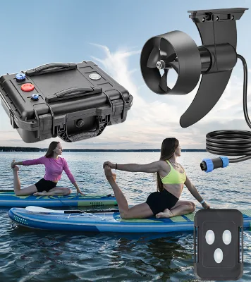 Favorite High Strength Electric Surfboard Fin Lightweight Design Long Lifespan Electric Fin Motor