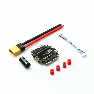 BLHeli-S DSHOT600 Four-in-One ESC Flight Controller / 50A / 60A 3-6s 5inch Plastic White Box