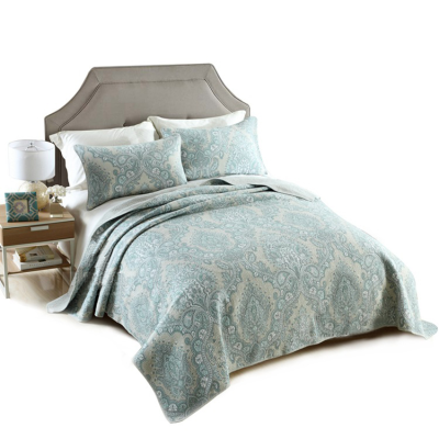 100% Cotton Printed Quilted Bed Cover
