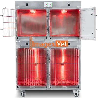 Smart Pet Infrared Physiotherapy Cage with Oxygen Control System