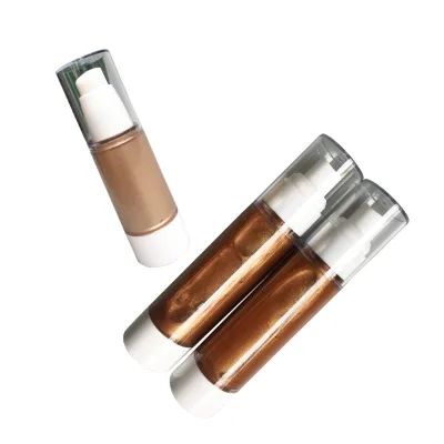 Custom Body Shimmer Spray Glitter Gold Private Label Spray Liquid Body Highlighter