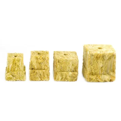 Rock Wool Block and Rock Wool Plants for Hydroponic Gardening Customize
