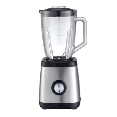 High Power 1000w 1.5L Glass Jar Stainless Steel Mixing Machine Mixer Blender Portable Fruits Juicer Blender With 3 Blades
