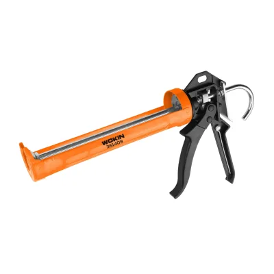 OEM Customizable Industrial Grade Manual Caulking Gun Nozzle with Aluminum Barrel Plastic Handle Durable Construction Hand Tool