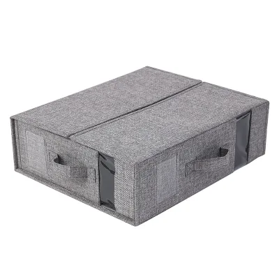 Bathroom Home Storage Bed Sheet Set Organizer Foldable Oxford Storage Box for Cover Set