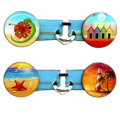 New Design  Tourist Souvenir Magnet Beach Style  Dolphin Turtle Animal  Fridge Magnet