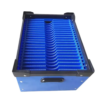 Eco-Friendly PP Hollow Board Turnover Box Knife Card Slot Anti-Static Partition Detachable Pad Corrugated Plastic