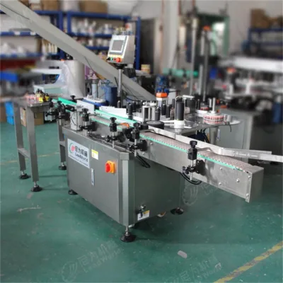 LWT China Manufacturer Automatic Fluid Found Round Bottle Labeling Machine Bottle Labeling Machine