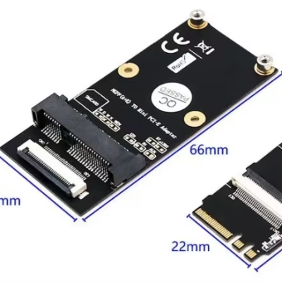 NFGG A+E To mini pcie adapter