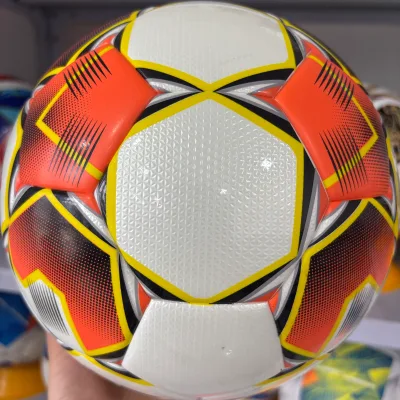 Wholesale Custom Brand Hot-bond Durable No. 5 Football Suitable for Team Sports Outdoor and Indoor Professional Training