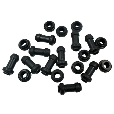 Motorcycle Scooter Brake Upper Lower Pump Caliper Shock Absorber Sleeve Rubber Disc Brake Pump Waterproof Dust Cover