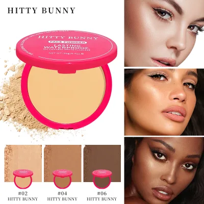 Popular Beauty Use Face Powder Waterproof Long-Lasting Matte Firming Blush Foundation Brightening Setting Powder Cosmetic Makeup