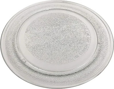 9.6" 245mm 3390W1A035 Microwave Glass Turntable Plate Dish Flat Bottom for LG Microwave Model WB49X10134 OGYU701