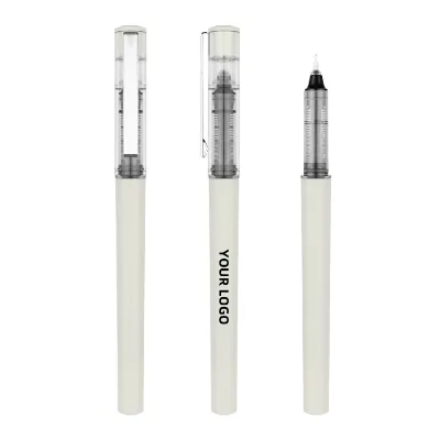 Premium Metallic Plastic Ballpoint Pen Smooth Writing Experience with 0.5mm Width