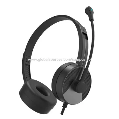 Cheap wired USB headset with microphone for Office Call center
