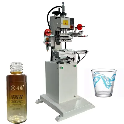 Hot Sale Semi Automatic Cosmetic Bottle Gilding Machine Easy to Operate Gold Stamping Machine for Greeting Cards
