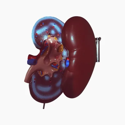 Renal Anatomical Model(2 Parts) From Henan for Hospital Training & Medical Schools