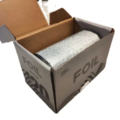 Embossed Colored Pop up Hairdressing Foils Popular Size Custom Box Silver Printed Foil
