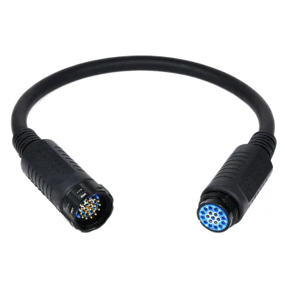 19-pin Socapex Power Cord, 19-core Lighting Power Cable, 19-core Power Cord, 19-pin Extension Wire Connection