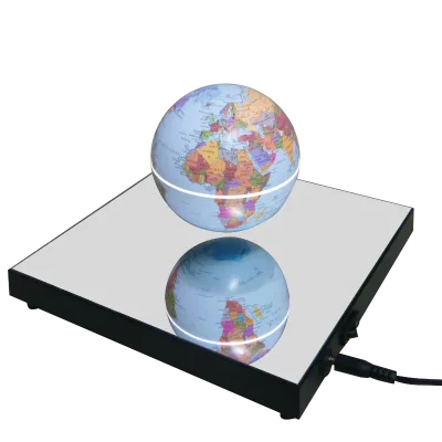 Magnetic Floating ABS Plastic Globe with Wireless 12V Power Anti-Gravity Earth Sphere for Office Decor COGIDEA