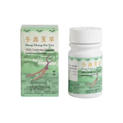 100% Pure Cordyceps Capsules Immunity Boosting Health Supplement for Adults