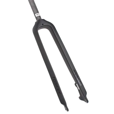 Bicycle 9mm QR 26 27.5 29 524mm Blade Length Carbon Fibre Rigid Fork