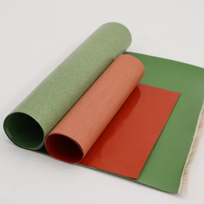 Silicone Heater Substrate Rubber Sheet Uncured or Cured Fiber Glass Reinforced Gaskets