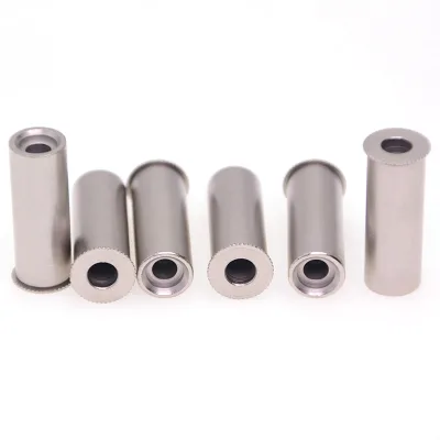 Customized Stainless Steel Passivation Knurl Bearing Puller  Self Aligning Ball Sleeve Bearing
