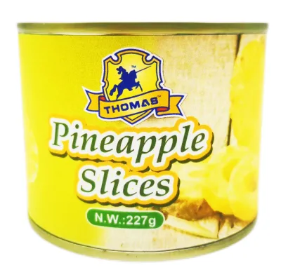 Canned Pineapple Pieces/Slice - 425g Hot Sale Canned Fruit Pineapple Slice in China