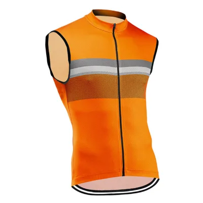 High Quality Cycling Clothing Men Women's Gilet Sleeveless Cycling Vest Windproof Cycling Gilet With Pockets
