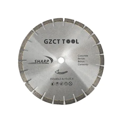 High Quality Wholesale Custom Cheap 350mm Saw Blade Diameter Track Saw Blade for Fast Clean Concrete Cutting Customizable Sizes