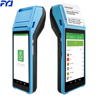 Bulk Supply FYJ Q2 Android 14 New Pos Machine Cost-effective GMS Certificate Built-in 58mm Thermal Printer Portable Wireless Pos