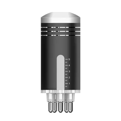 KKS Mini Hair Growth Treatment Oil Liquid Applicator with Roller Ball Design Scalp Massage 10ml Capacity Comb Brush for Hair