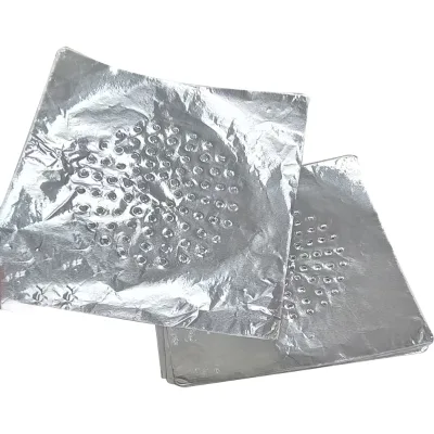 Food Grade Square Perforated Aluminum Foil Soft Food Packaging for Hookah Coated and Printed From Aluminum Alloy
