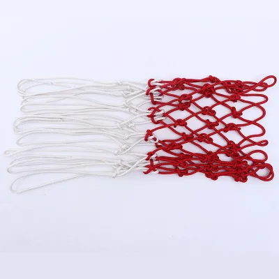 Professional High Quality Plastic Knotted Net for Portable Basketball Net with 8 Loops