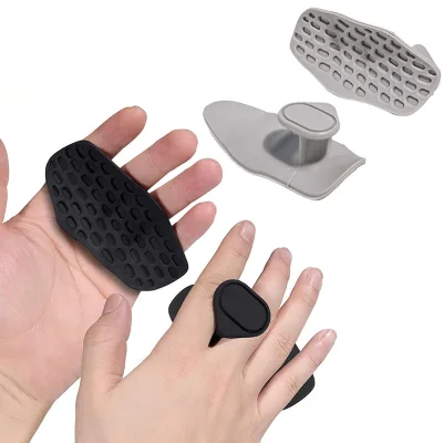 Ergonomic Non-slip Fitness Gloves, Silicone Protective Grips, Weightlifting Fitness Equipment Accessories