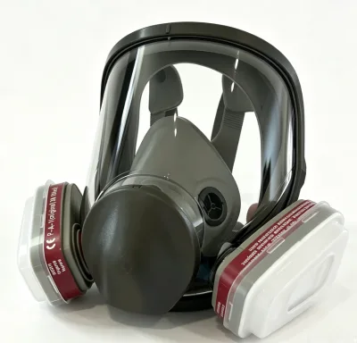 OEM 6800 Full Face Gas Mask Reusable Cool Exhalation Valve Anti Dust Gas Fumes Industrial Construction Protective Mask