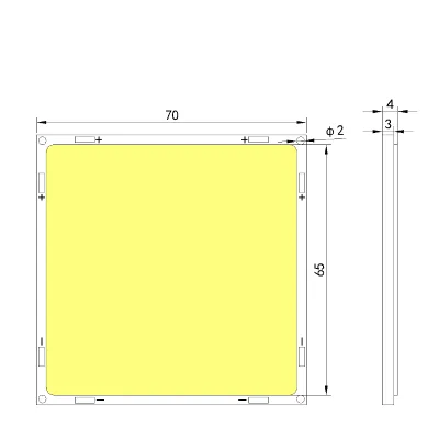 90Ra High Power COB LED Chip 7070 1000W 1200W 2400W 6000K Daylight for Professional Studio Strobe Light Photography Kit