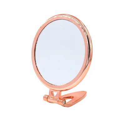 270 Degree Rotating Foldable Vanity Mirror Travel Cosmetic Mirror Desktop Double Magnified Makeup Mirror