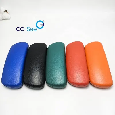 Custom logo Colorful Wholesale Cheap Plastic Eye Glasses case