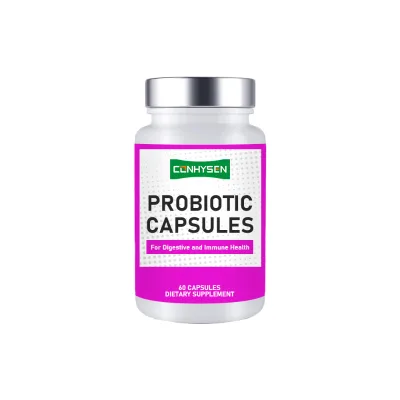 Factory Wholesale Probiotic Capsules with Dietary Supplement with Probiotic Blend Restores the Balance of Good Bacteria Capsules