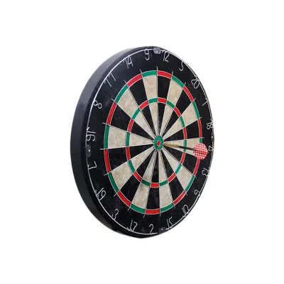 GIBBON Bristle Dart Board, Tournament Sized, Target Game for Steel Tip Darts- Dartboard