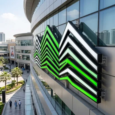 WHOLESALE & SOURCING Custom Stainless Steel Edge-Trimmed Front-Lit LED Sign Letters for Companies & Hospitals