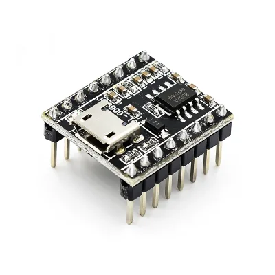 Voice Broadcast Module Customized Music Intelligent Voice Broadcast USB Serial Port MP3 Recognition Module JQ8900-16P
